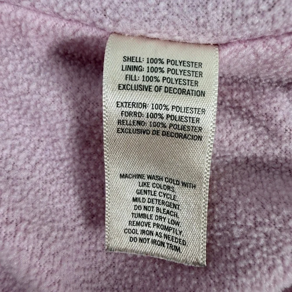 OshKosh B'gosh Girls Charcoal Dinosaur Fleece Lined Hooded Jacket 6/6X